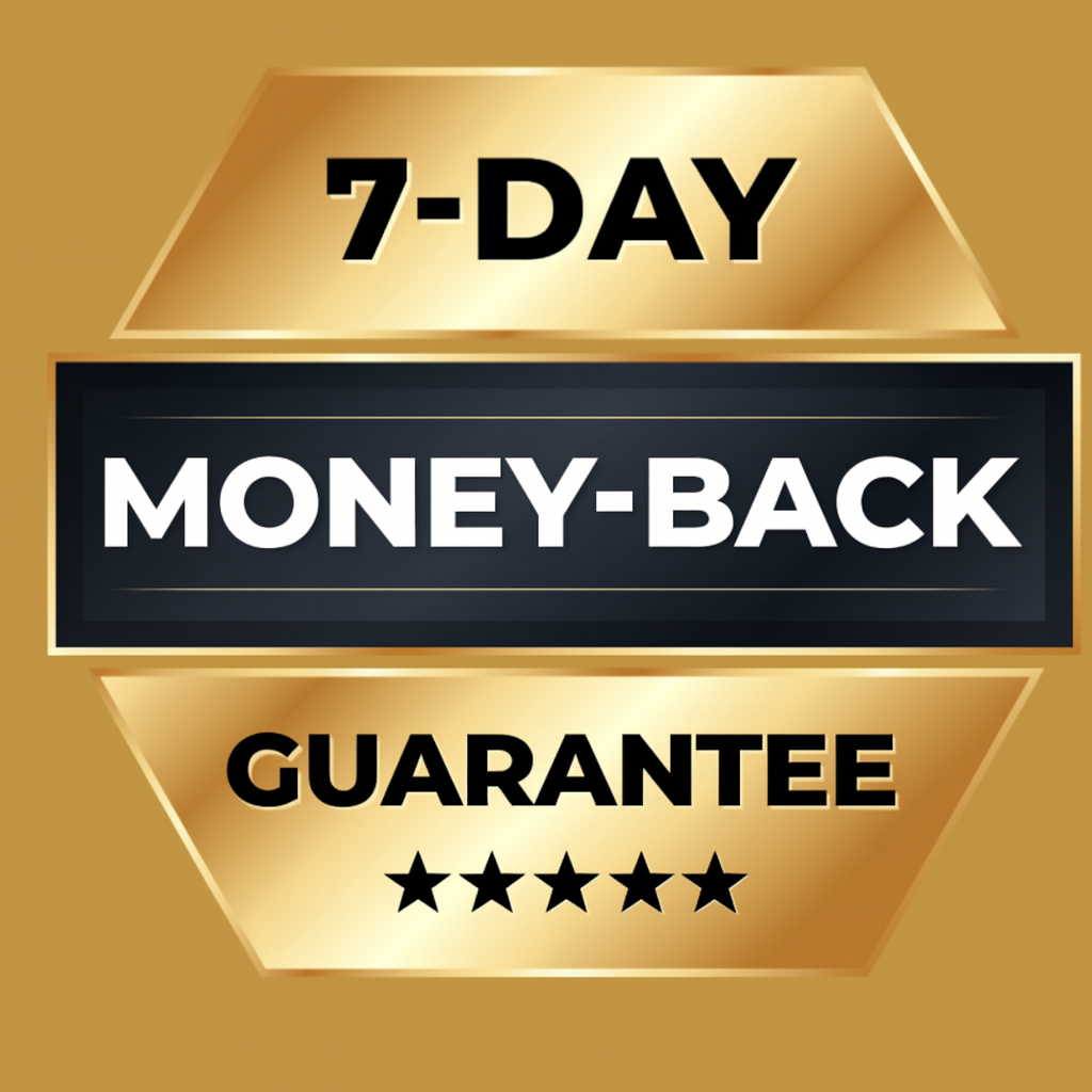 7 Day Money Back Guarantee Badge